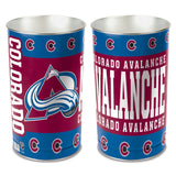 Wincraft Colorado Avalanche 15 Inch Wastebasket - Special Order Fan Gear NHL Colorado Avalanche