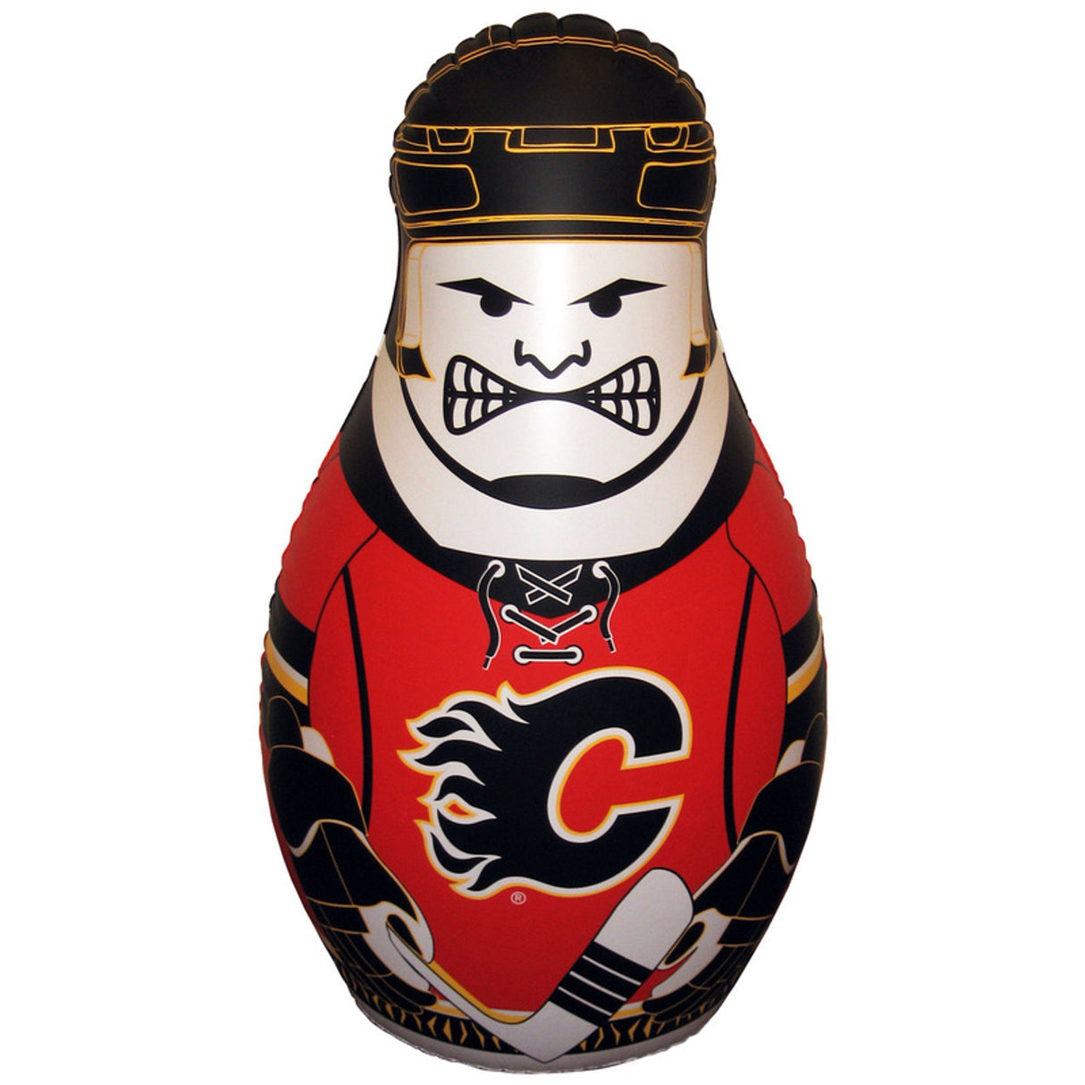 Fremont Die Calgary Flames Tackle Buddy Punching Bag Fan Gear NHL Calgary Flames
