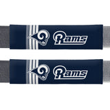 Fremont Die Los Angeles Rams Rally Design Seat Belt Pads Fan Gear NFL Los Angeles Rams