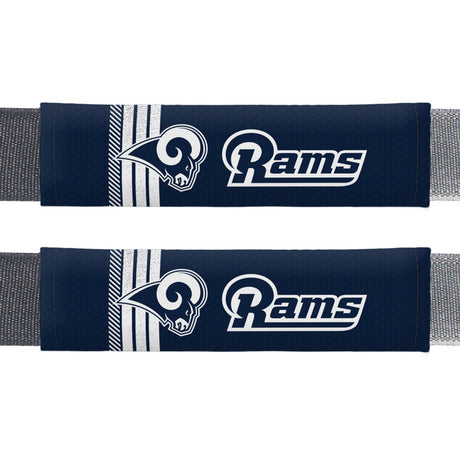 Fremont Die Los Angeles Rams Rally Design Seat Belt Pads Fan Gear NFL Los Angeles Rams