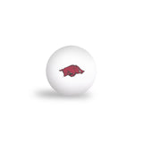 Wincraft Arkansas Razorbacks 6 Pack Ping Pong Balls - Special Order Fan Gear NCAA Arkansas Razorbacks