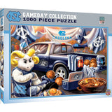 Masterpieces Puzzle Company North Carolina Tar Heels Gameday Design 1000 Piece Puzzle Fan Gear NCAA North Carolina Tar Heels