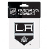 Wincraft Los Angeles Kings Color Perfect Cut Decal 4x4 Fan Gear NHL Los Angeles Kings