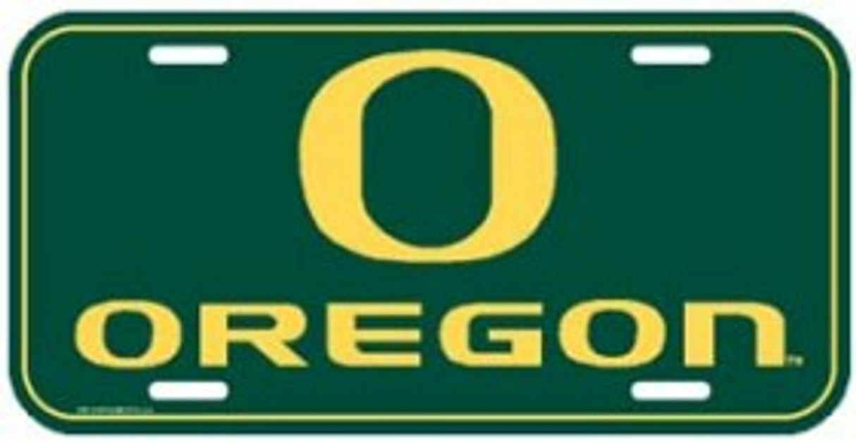 Wincraft Oregon Ducks License Plate Fan Gear NCAA Oregon Ducks