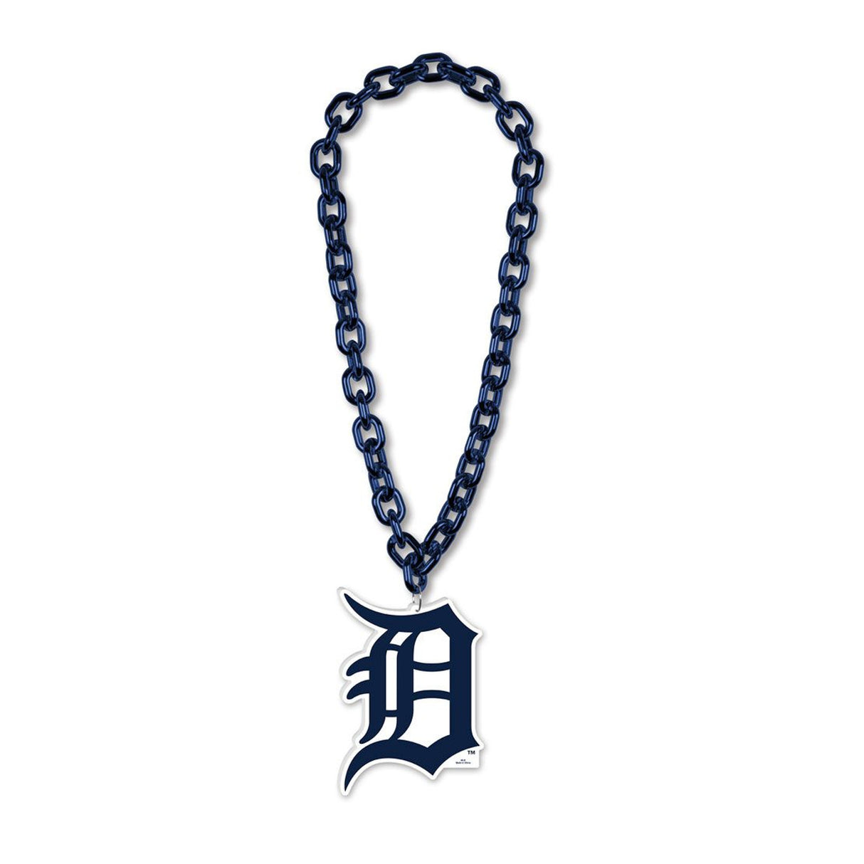 Wincraft Detroit Tigers Big Chain Necklace Fan Gear MLB Detroit Tigers