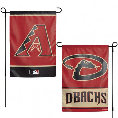 Wincraft Arizona Diamondbacks Garden Style 2 Sided Flag 12x18 Fan Gear MLB Arizona Diamondbacks