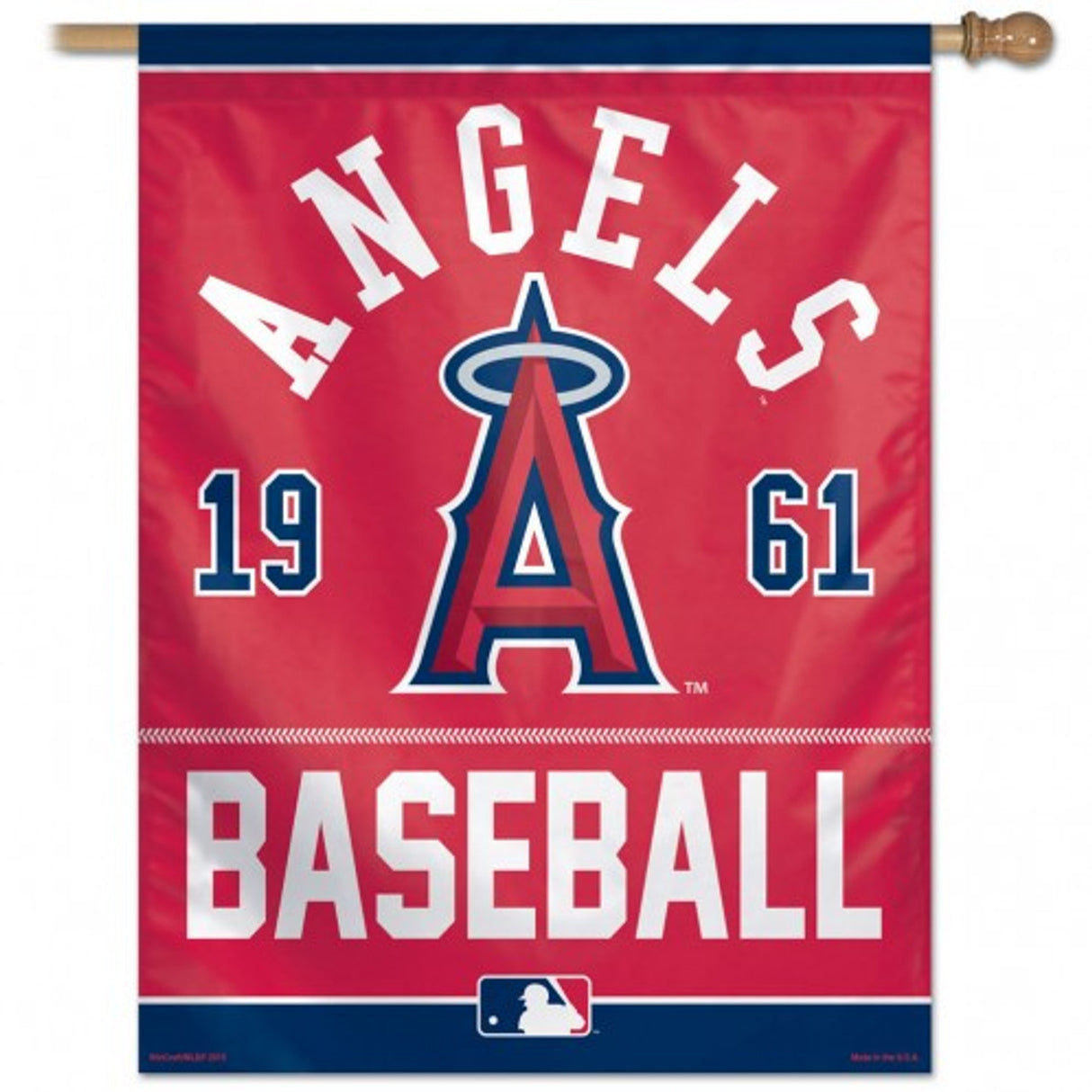 Wincraft Los Angeles Angels of Anaheim Banner 28x40 Fan Gear MLB Los Angeles Angels