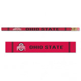 Wincraft Ohio State Buckeyes 6 Pack Pencil Fan Gear NCAA Ohio State Buckeyes