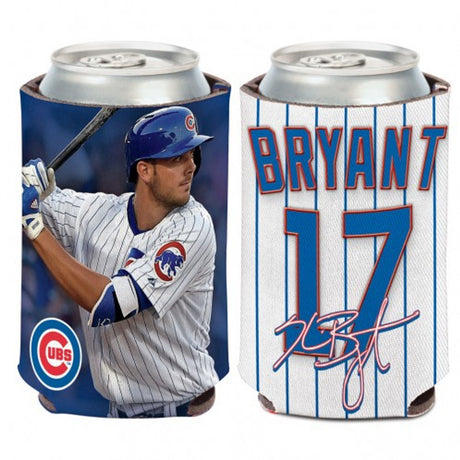 Wincraft Chicago Cubs Kris Bryant Can Cooler Fan Gear MLB Chicago Cubs