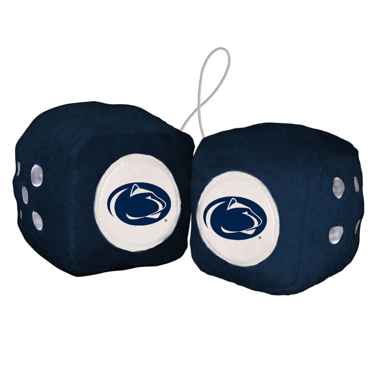 Fremont Die Penn State Nittany Lions Fuzzy Dice Fan Gear NCAA Penn State Nittany Lions