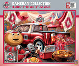 Masterpieces Puzzle Company Ohio State Buckeyes Gameday Design 1000 Piece Puzzle Fan Gear NCAA Ohio State Buckeyes