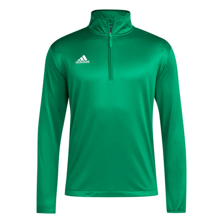 adidas Men's Coach Long Sleeve 1/4 Zip Jacket (Tall)-1
