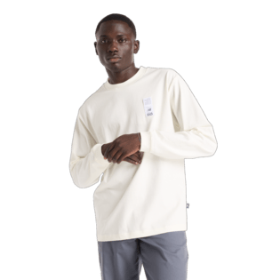 New Balance Men's Athletics Relaxed 574 Sketch Long Sleeve Mens Apparel Shirts & Tops
