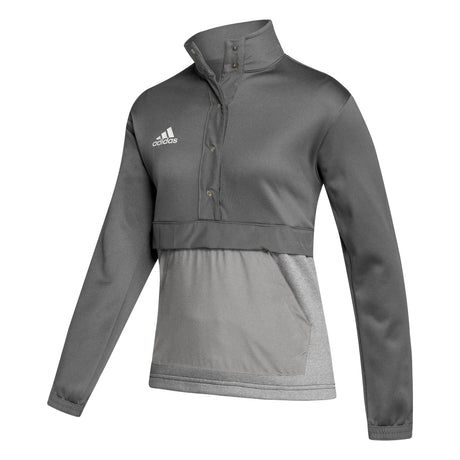 adidas Women's Team Issue 1/4 Snap Training Jacket Tall Womens Apparel Jackets & Vests