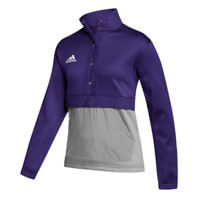 adidas Women's Team Issue 1/4 Snap Training Jacket -1