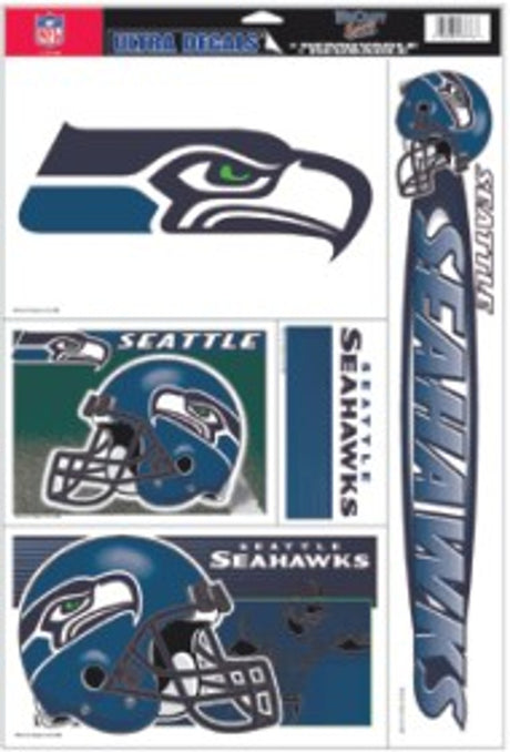 Wincraft Seattle Seahawks Ultra Decal 11x17 Fan Gear NFL Seattle Seahawks