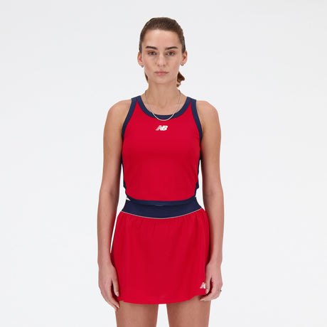 New Balance Women's Athlete Cropped Tournament Tank Tennis & Racquet Apparel All