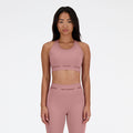 New Balance Women's Athlete Sport Essentials Medium Impact Pace Bra Womens Apparel Bras & Underwear