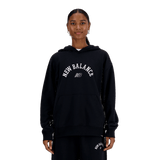 New Balance Women's Sport French Terry Oversized Hoodie Womens Apparel Sweatshirts & Fleece