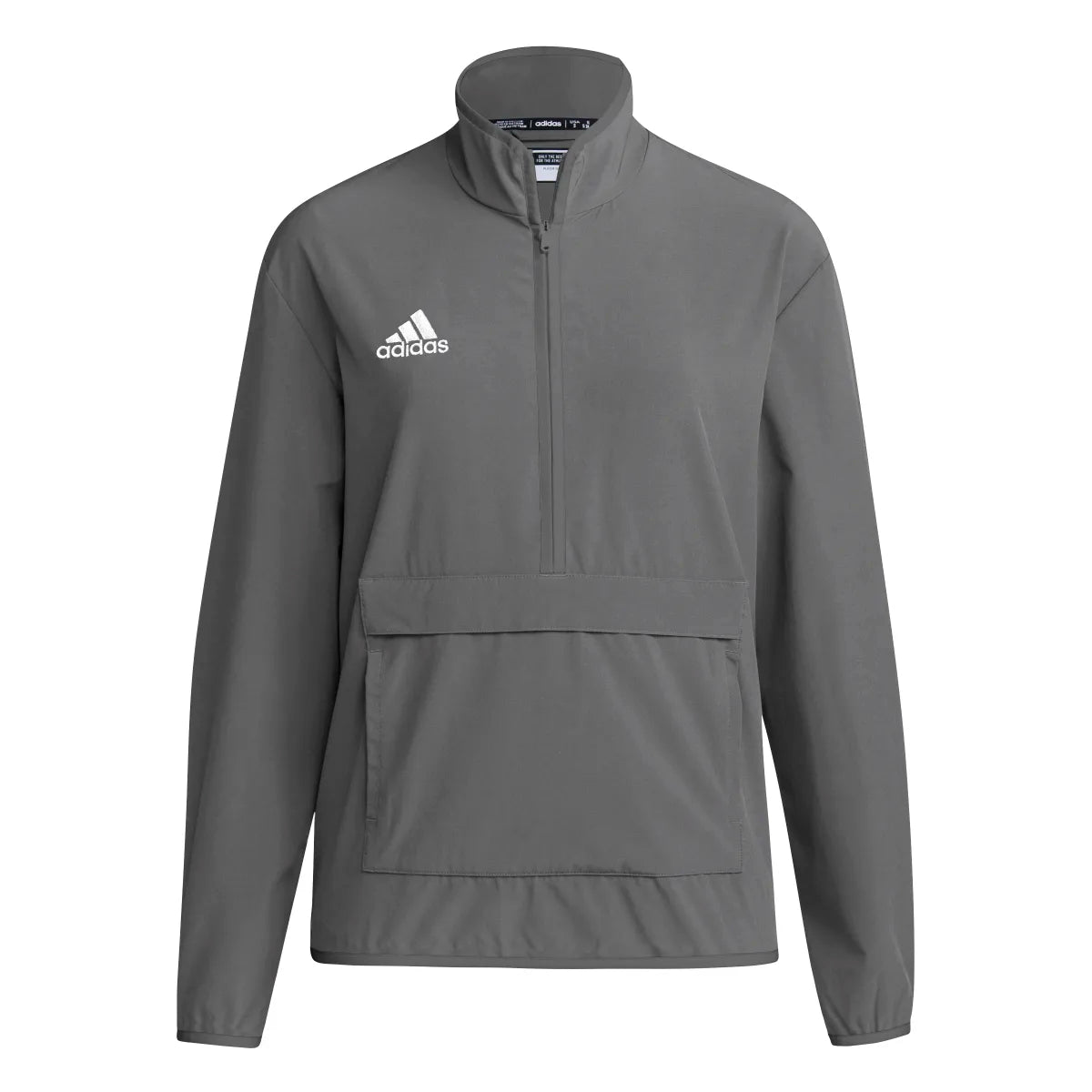 adidas Men's Coach Long Sleeve 1/4 Zip Jacket With Pocket Tall Mens Apparel Jackets & Vests