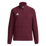 adidas Men's Coach Long Sleeve 1/4 Zip Jacket With Pocket Tall Mens Apparel Jackets & Vests