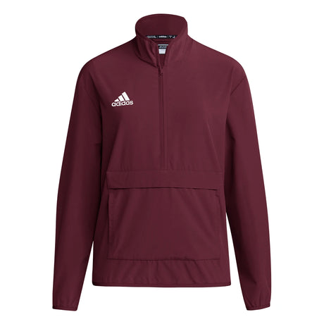 adidas Men's Coach Long Sleeve 1/4 Zip Jacket With Pocket Tall Mens Apparel Jackets & Vests