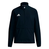 adidas Men's Coach Long Sleeve 1/4 Zip Jacket With Pocket Tall Mens Apparel Jackets & Vests