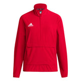 adidas Men's Coach Long Sleeve 1/4 Zip Jacket With Pocket Tall Mens Apparel Jackets & Vests