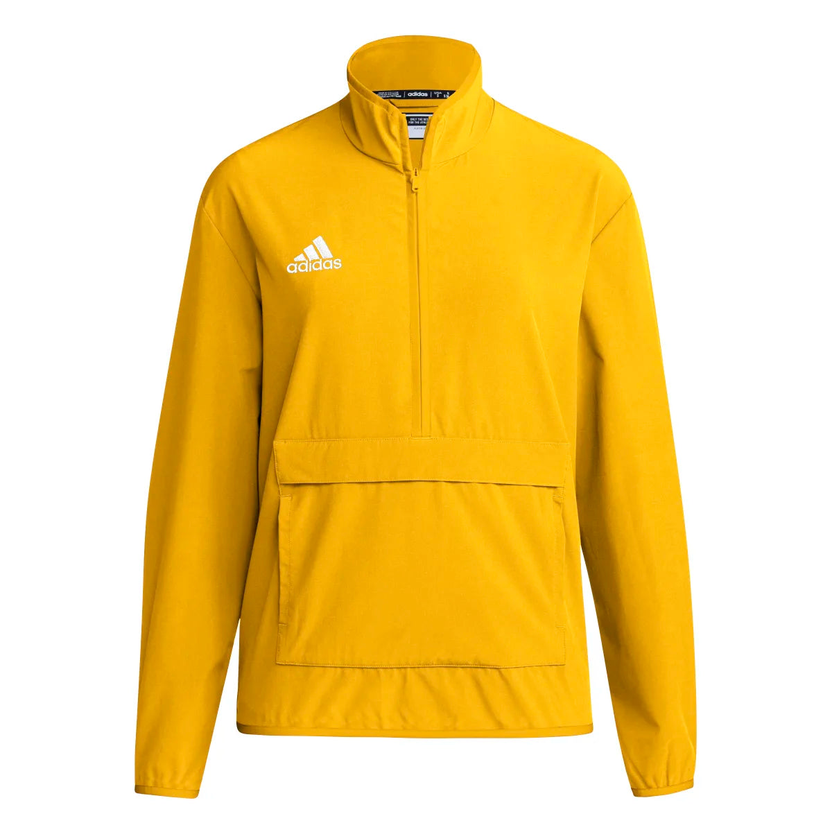 adidas Men's Coach Long Sleeve 1/4 Zip Jacket With Pocket Tall Mens Apparel Jackets & Vests
