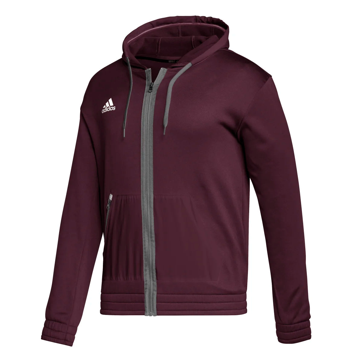 adidas Men's Team Issue Full-Zip Hoodie Mens Apparel Sweatshirts & Fleece