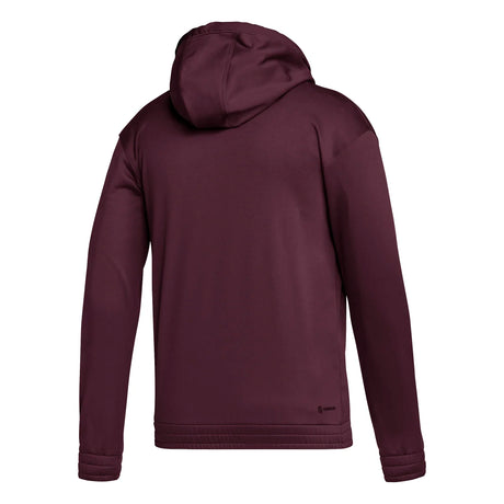 adidas Men's Team Issue Full-Zip Hoodie Mens Apparel Sweatshirts & Fleece