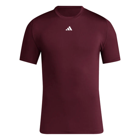 adidas Men's Techfit Short Sleeve Training Tee Mens Apparel Shirts & Tops