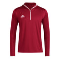 adidas Men's Team Issue Hooded Long Sleeve T-Shirt Mens Apparel Sweatshirts & Fleece