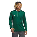 adidas Men's Team Issue Hooded Long Sleeve T-Shirt Mens Apparel Sweatshirts & Fleece