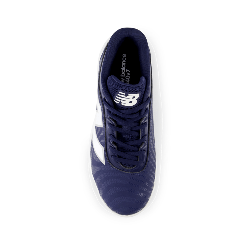 New Balance Youth 4040v7 Rubber-Molded Baseball Cleat - J4040TN7 Wide Baseball Footwear Youth