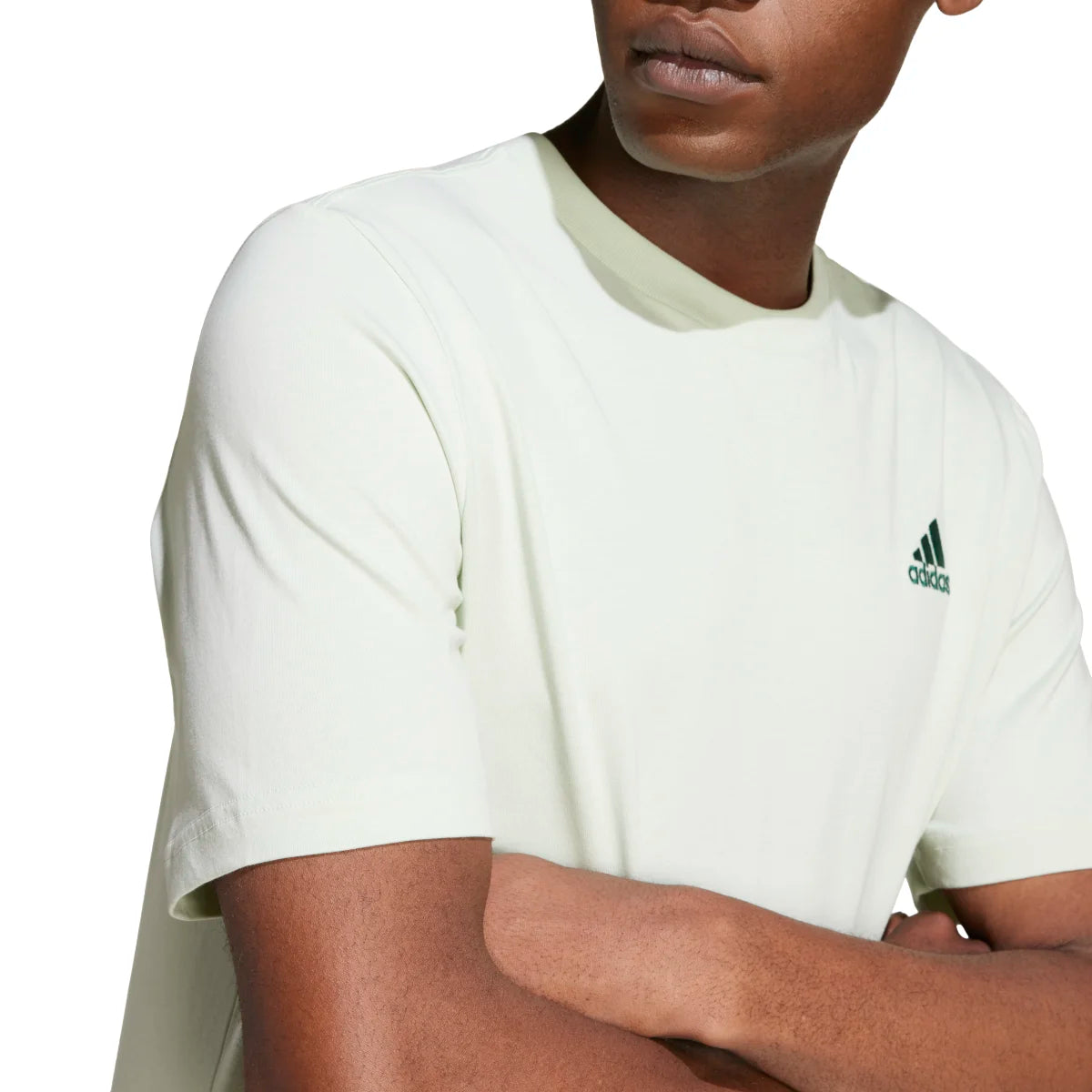adidas Men's Essentials Single Jersey Embroidered Small Logo T-Shirt Mens Apparel Shirts & Tops