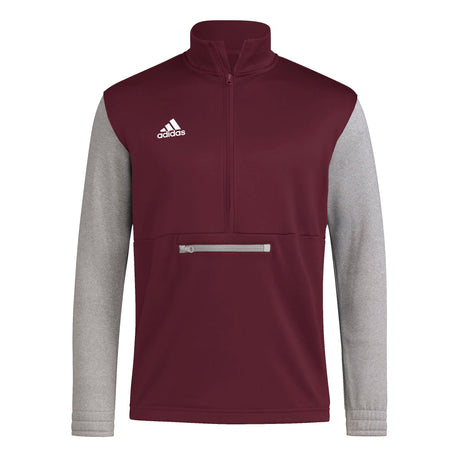 adidas Men's Team Issue 1/4 Zip Sweatshirt Mens Apparel Sweatshirts & Fleece