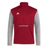 adidas Men's Team Issue 1/4 Zip Sweatshirt Mens Apparel Sweatshirts & Fleece