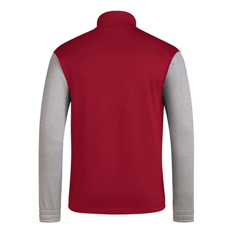 adidas Men's Team Issue 1/4 Zip Sweatshirt Mens Apparel Sweatshirts & Fleece