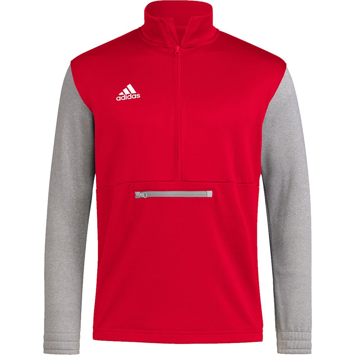 adidas Men's Team Issue 1/4 Zip Sweatshirt Mens Apparel Sweatshirts & Fleece