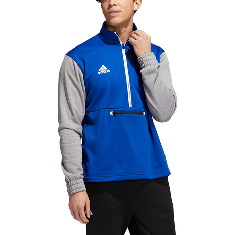 adidas Men's Team Issue 1/4 Zip Sweatshirt Mens Apparel Sweatshirts & Fleece