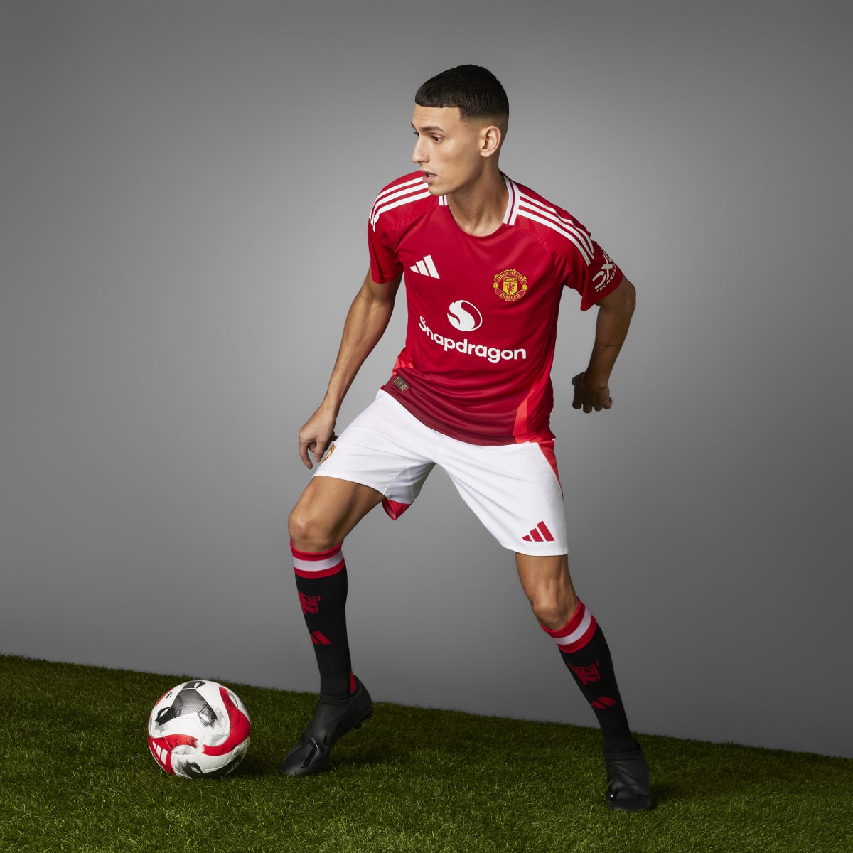 adidas Men's MUFC Jersey Soccer Uniforms & Apparel All