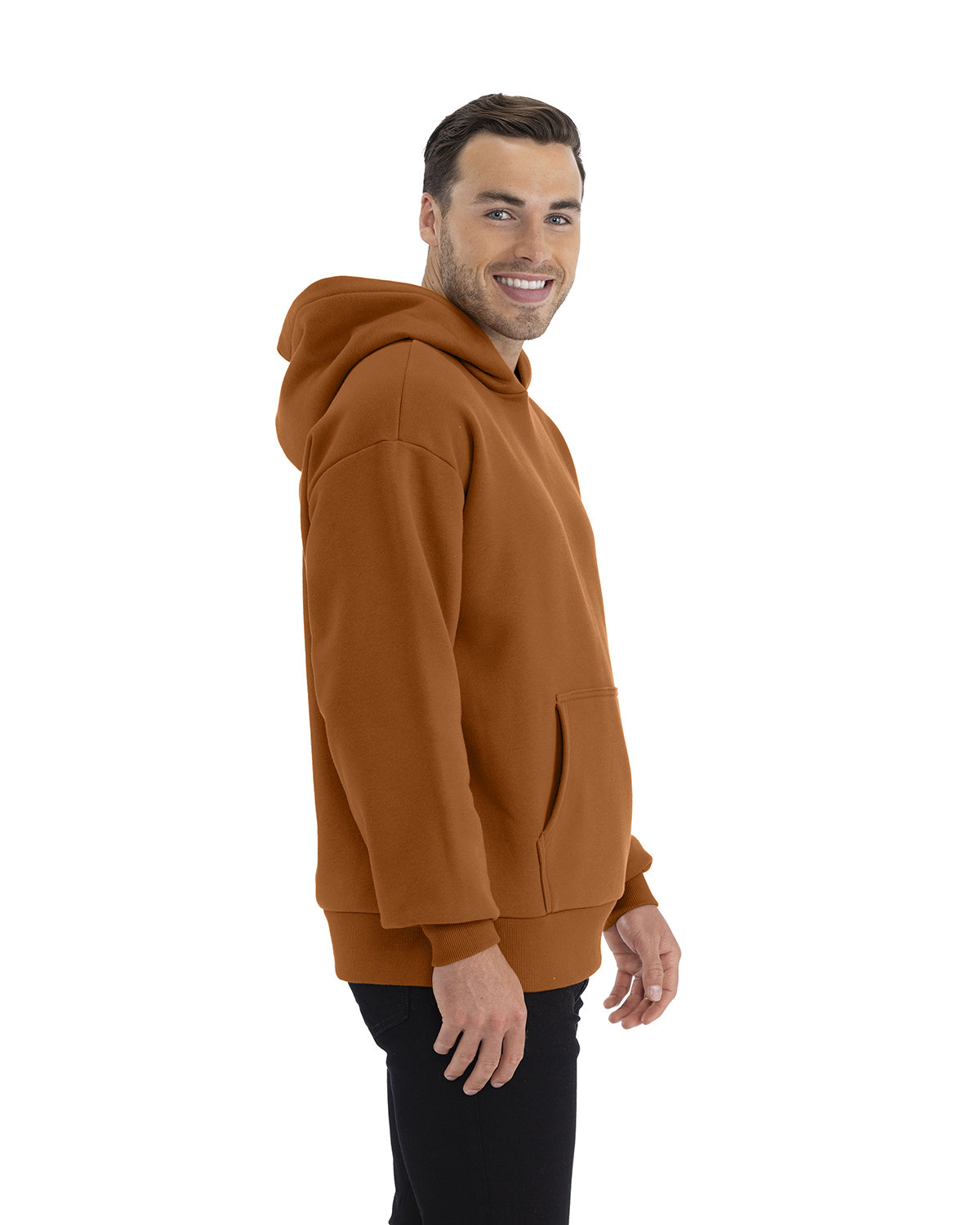 Next Level Apparel Men's Heavyweight Pullover Hooded Sweatshirt Mens Apparel Sweatshirts & Fleece