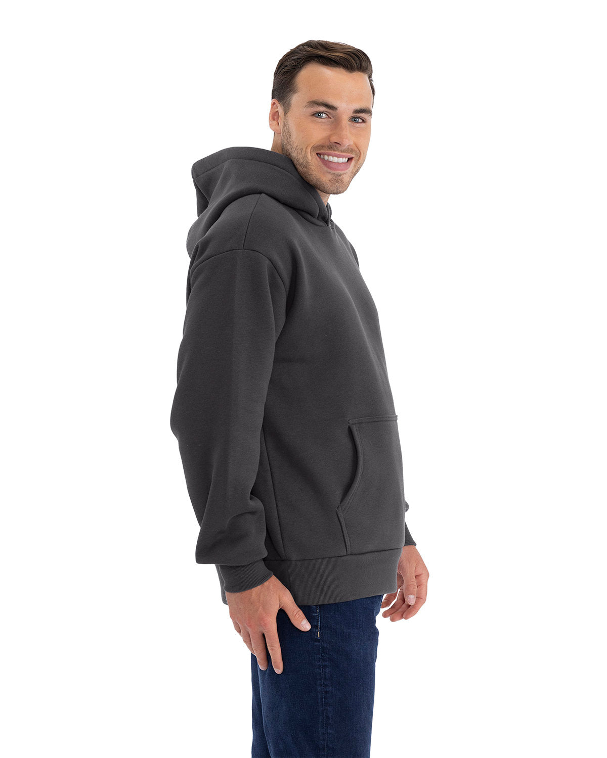 Next Level Apparel Men's Heavyweight Pullover Hooded Sweatshirt Mens Apparel Sweatshirts & Fleece