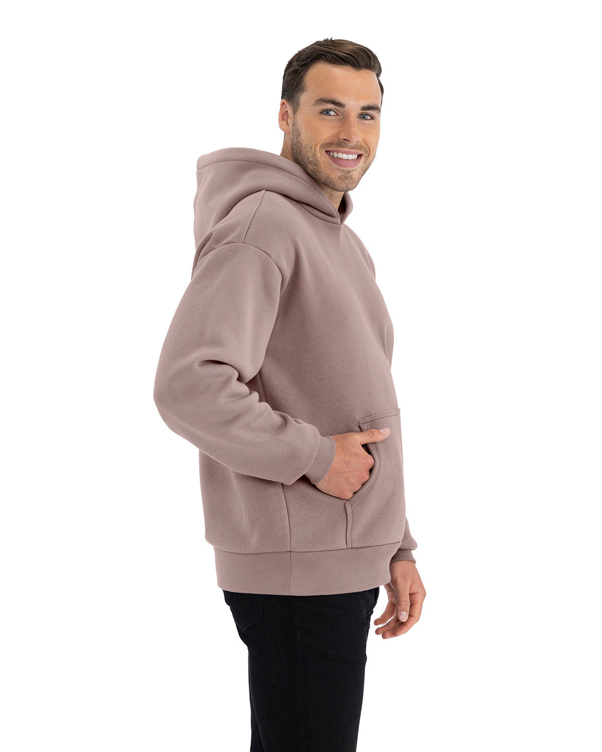 Next Level Apparel Men's Heavyweight Pullover Hooded Sweatshirt Mens Apparel Sweatshirts & Fleece