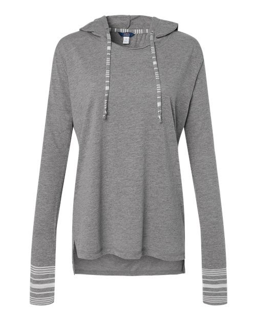 MV Sport Women's Heathered Jersey Hooded Tunic