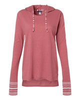 MV Sport Women's Heathered Jersey Hooded Tunic