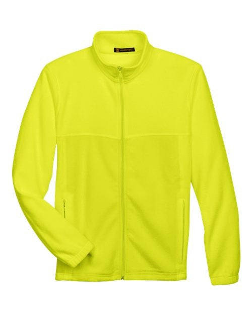 Harriton Men's Full-Zip Fleece-1