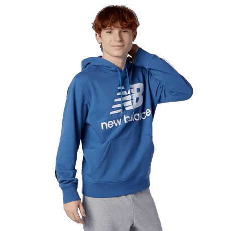 New Balance Men's Essentials Pullover Hoodie Mens Apparel Sweatshirts & Fleece