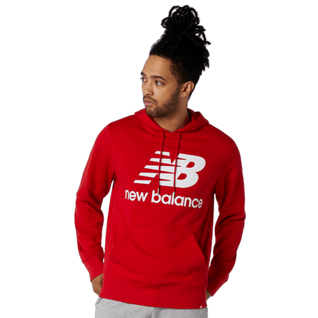 New Balance Men's Essentials Pullover Hoodie Mens Apparel Sweatshirts & Fleece
